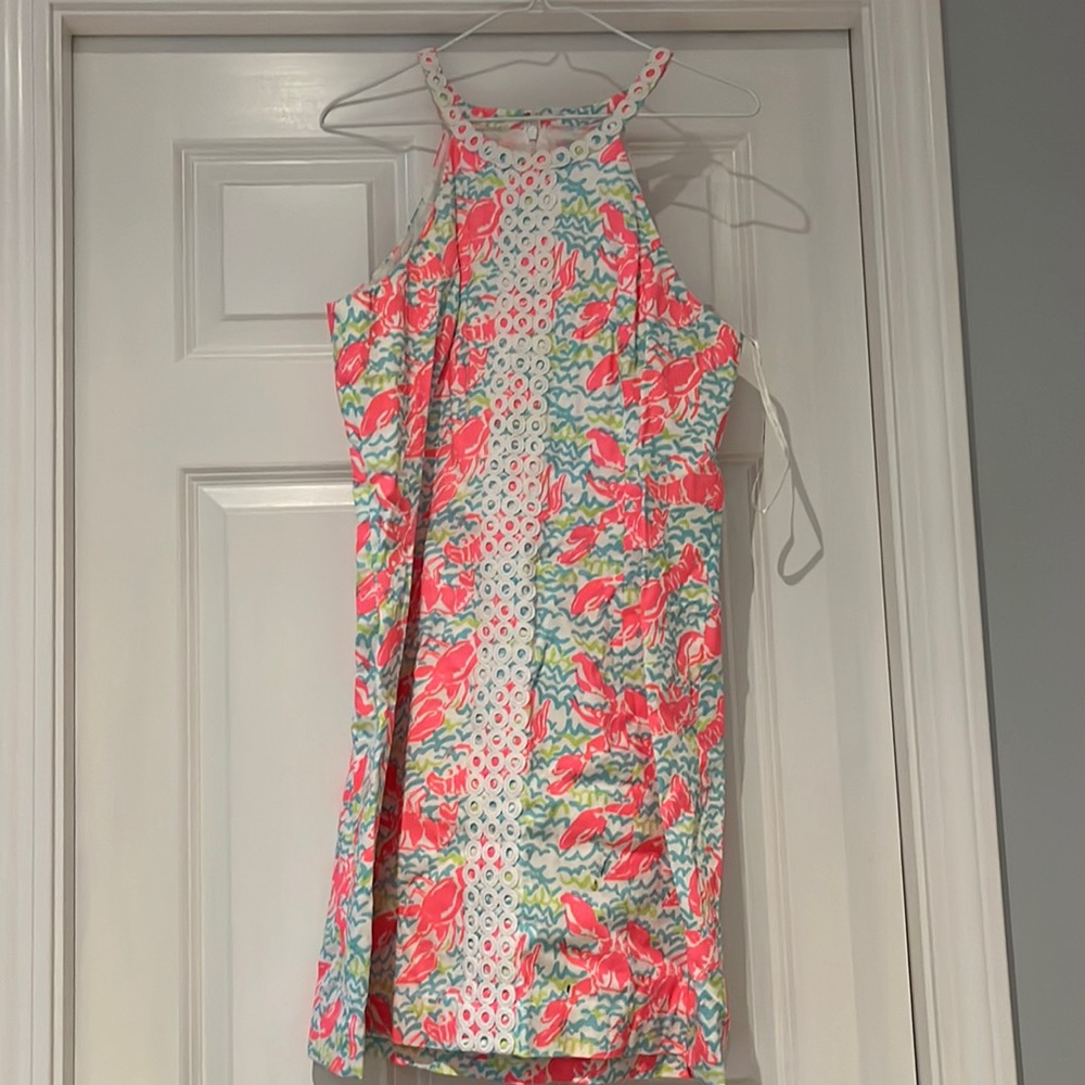 Lobster Lilly Pulitzer shirt dress